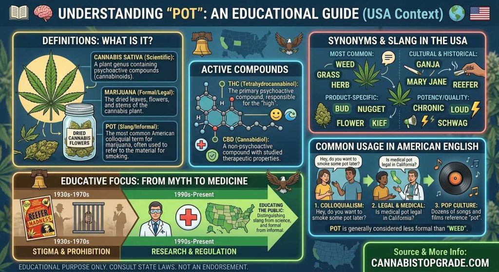 Pot - Definitions Synonyms and Usage