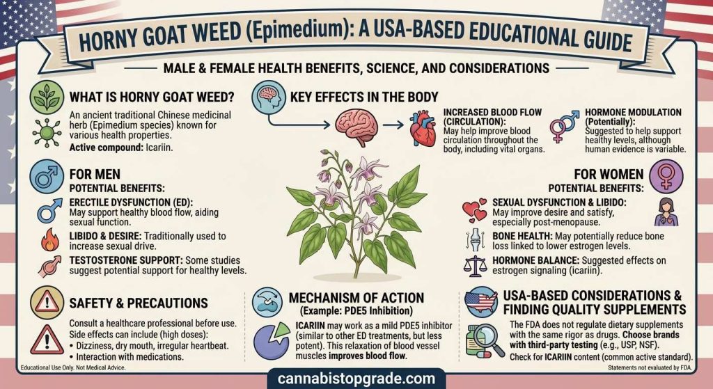 Horny Goat Weed and Its Effects
