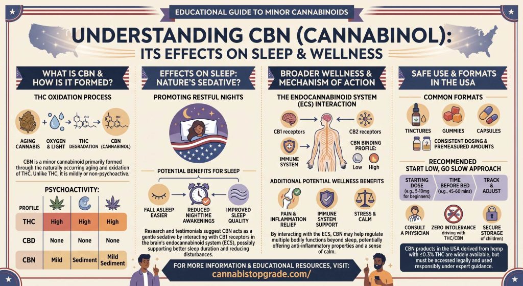 CBN and Its Effects on Sleep and Wellness