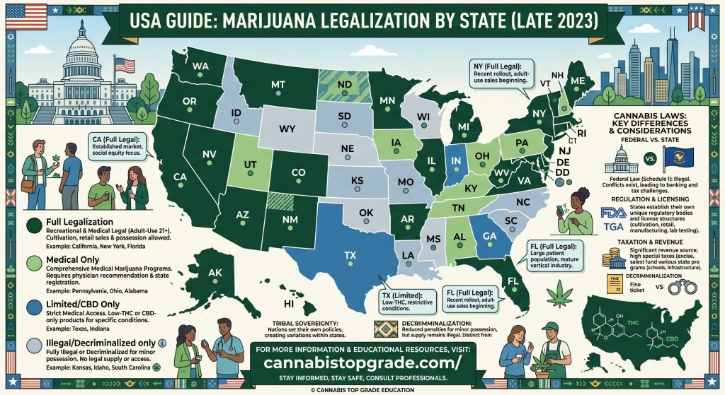 Marijuana Legalization by State