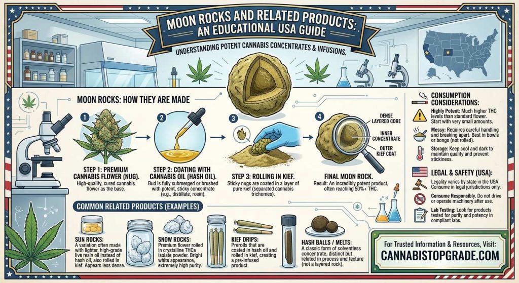 Moon Rocks and Related Products