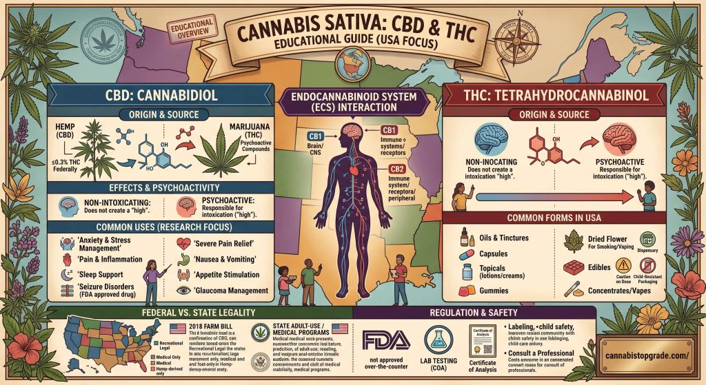 CBD and THC Information