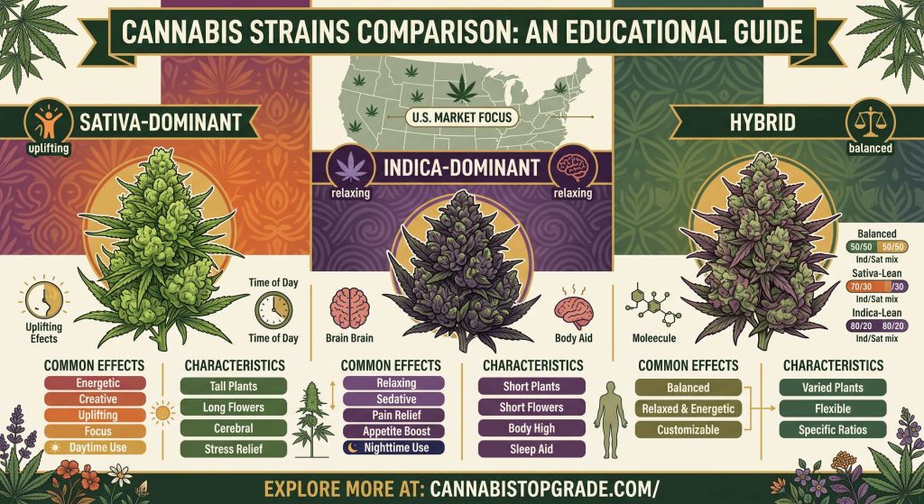 Cannabis Strains Comparison